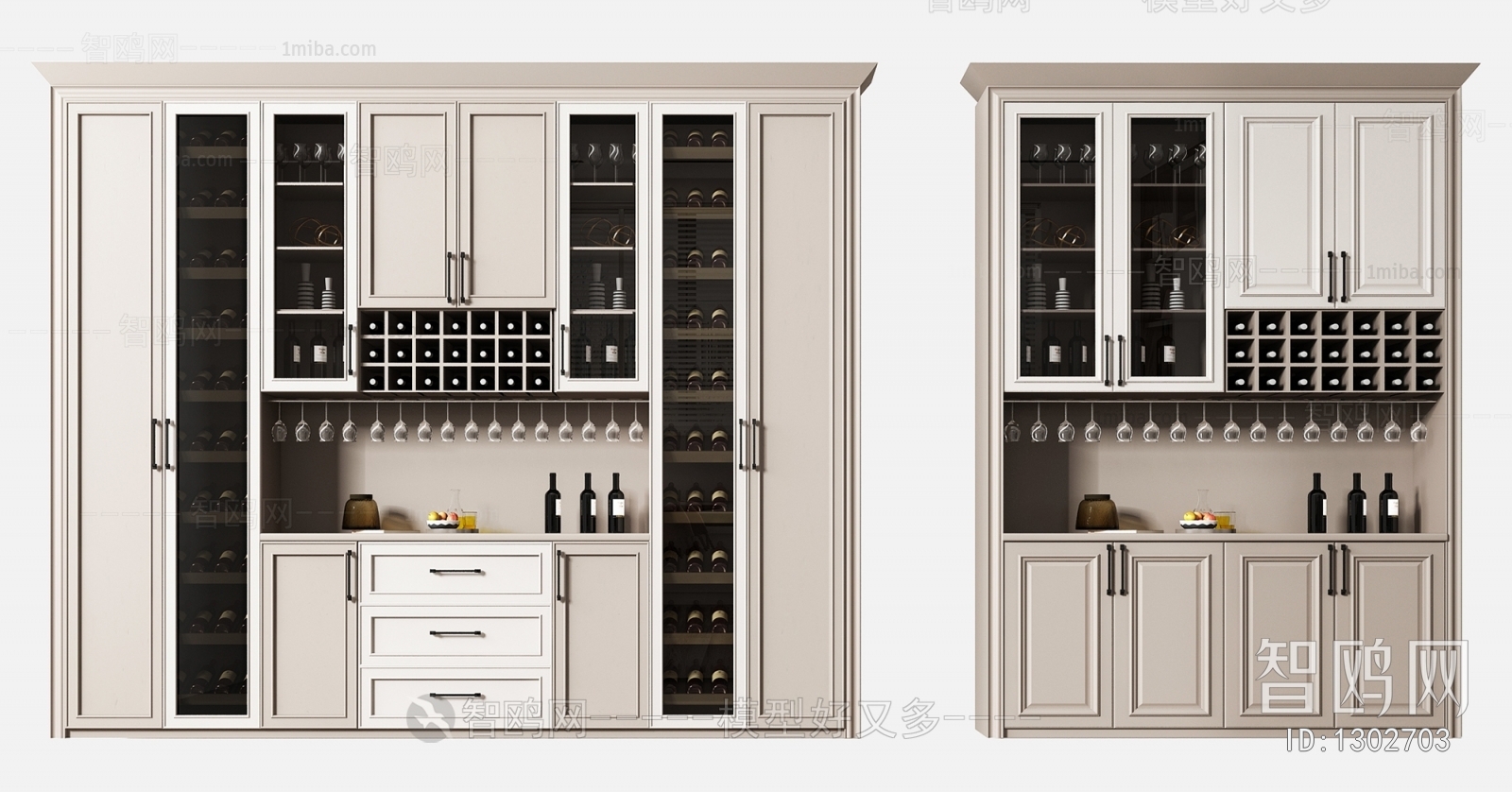 American Style Wine Cabinet