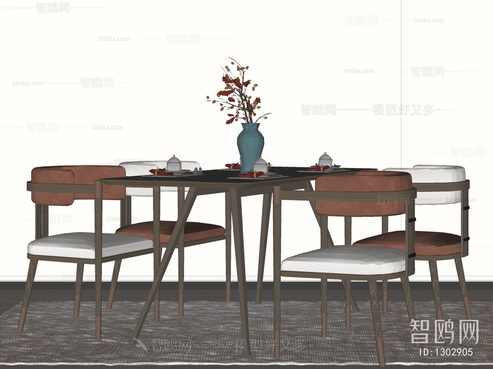 New Chinese Style Dining Table And Chairs