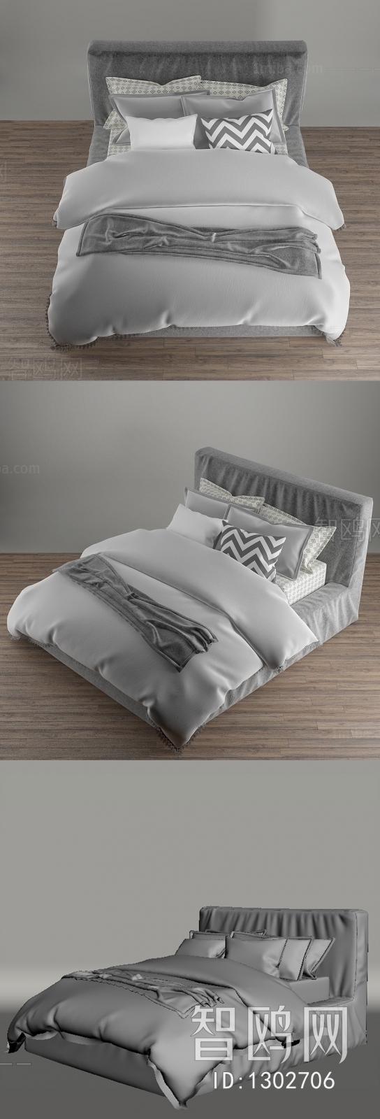 Modern Double Bed