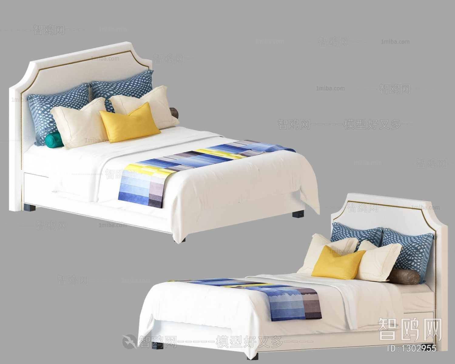 Modern Double Bed