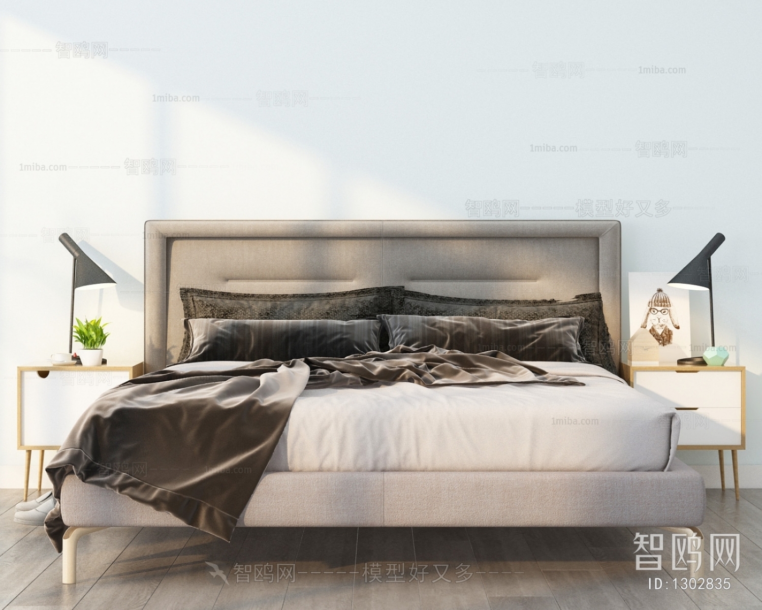 Modern Double Bed