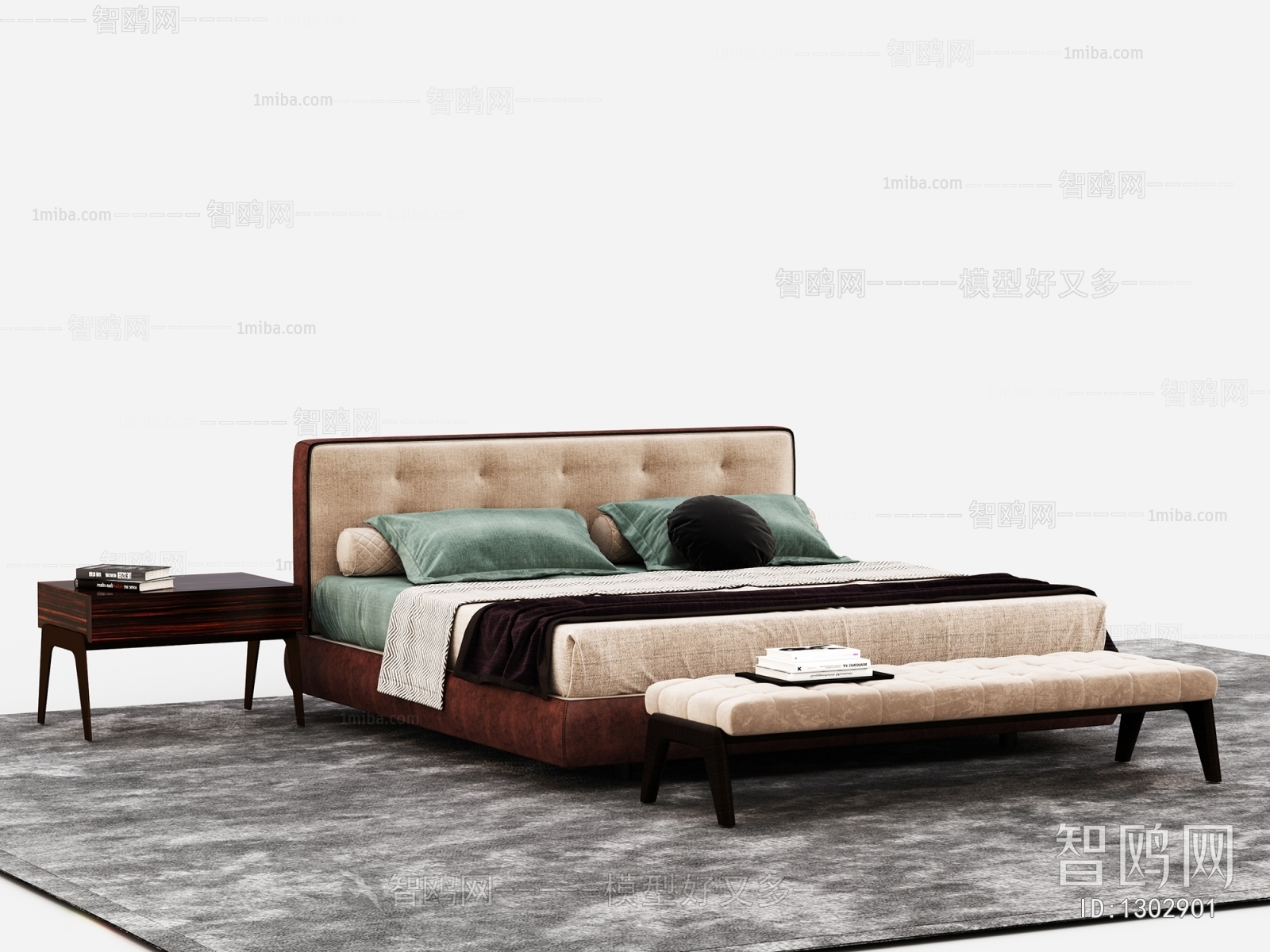 Modern Double Bed