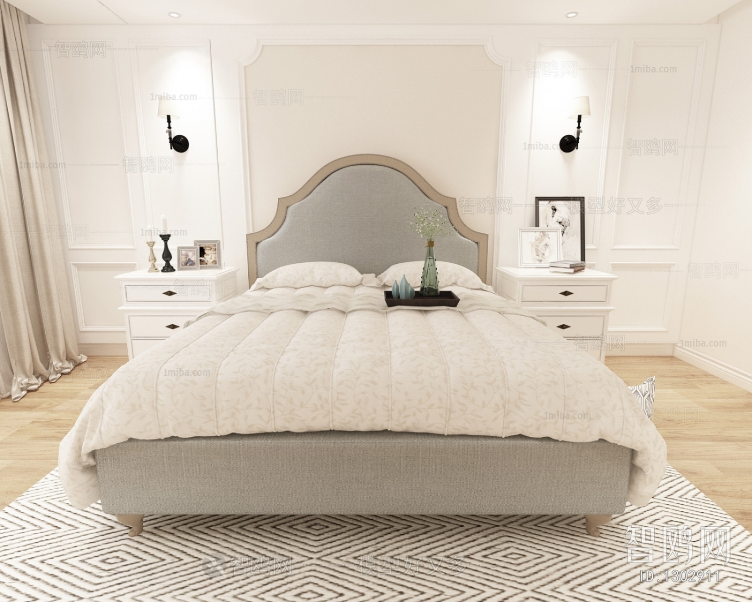 Modern Double Bed