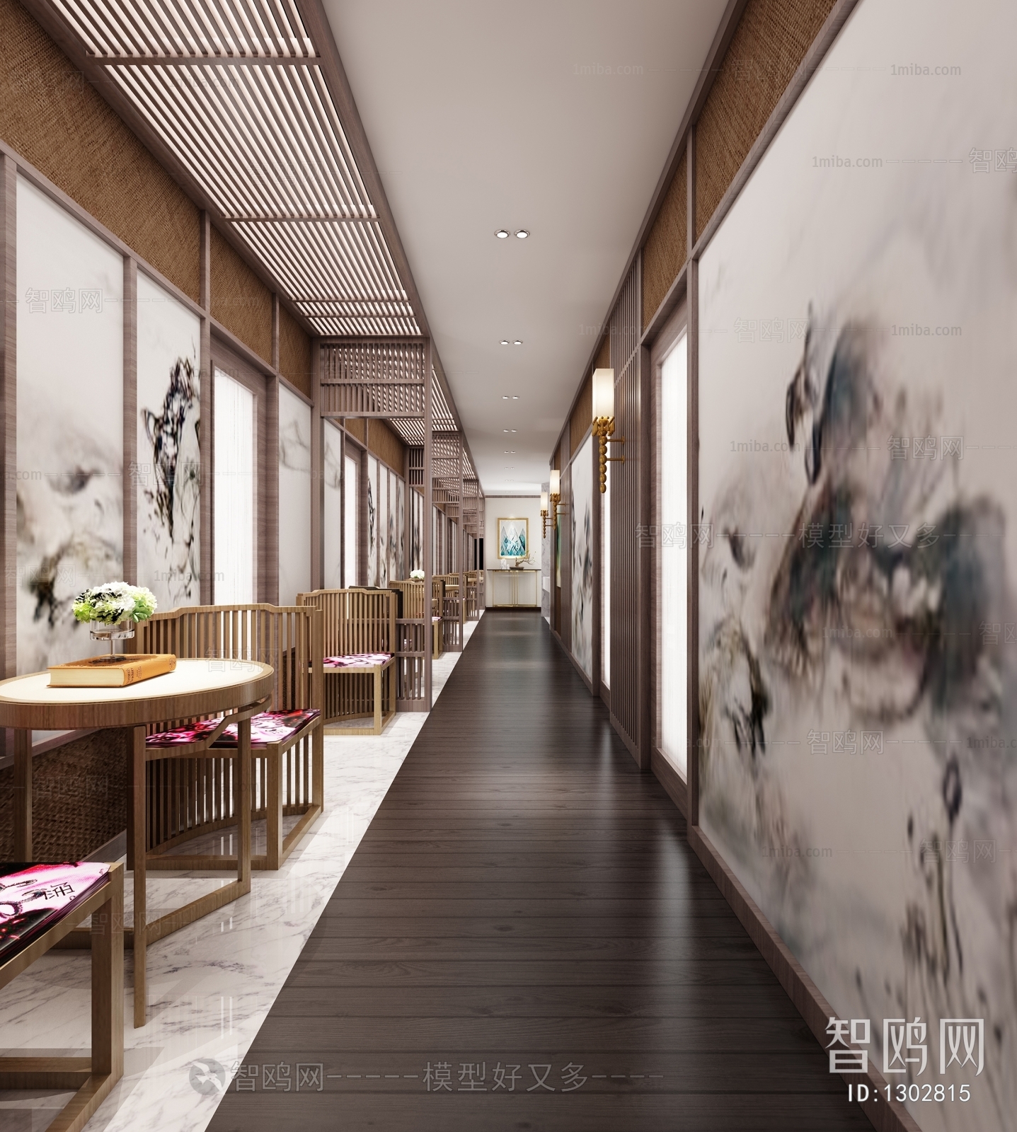 New Chinese Style Hotel Space