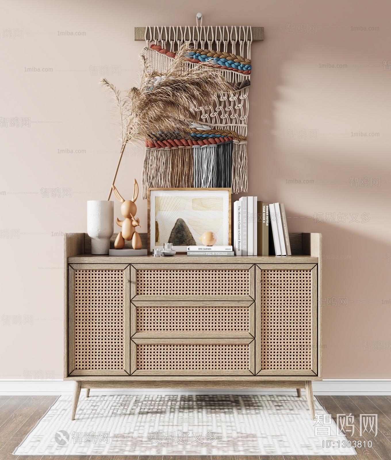 Nordic Style Side Cabinet/Entrance Cabinet