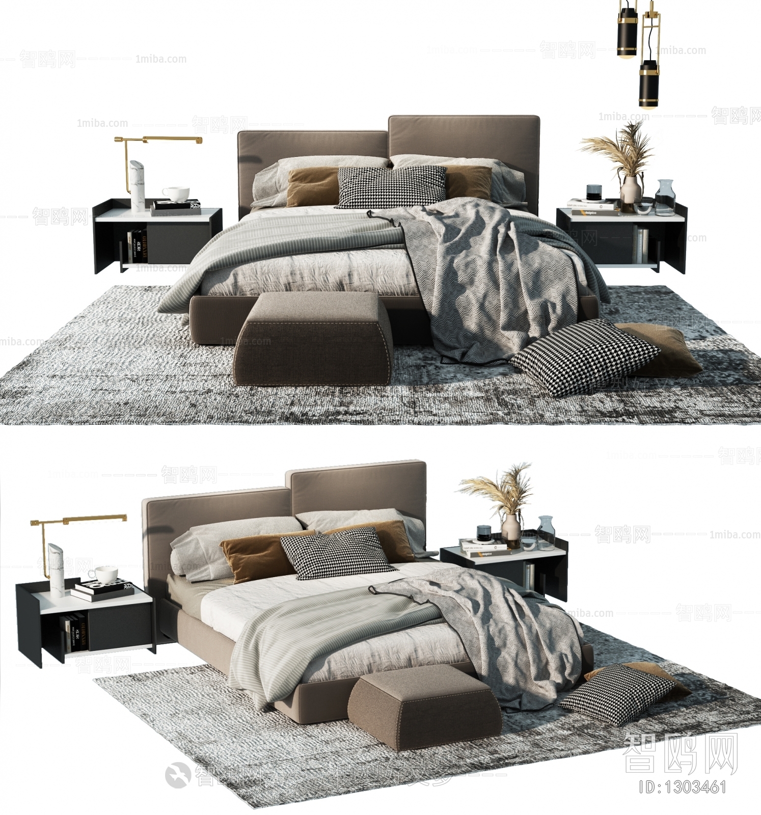 Modern Double Bed