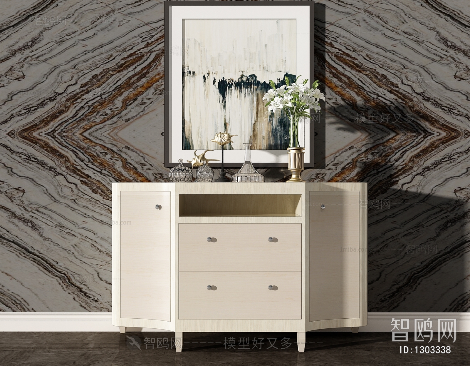 Modern Side Cabinet/Entrance Cabinet