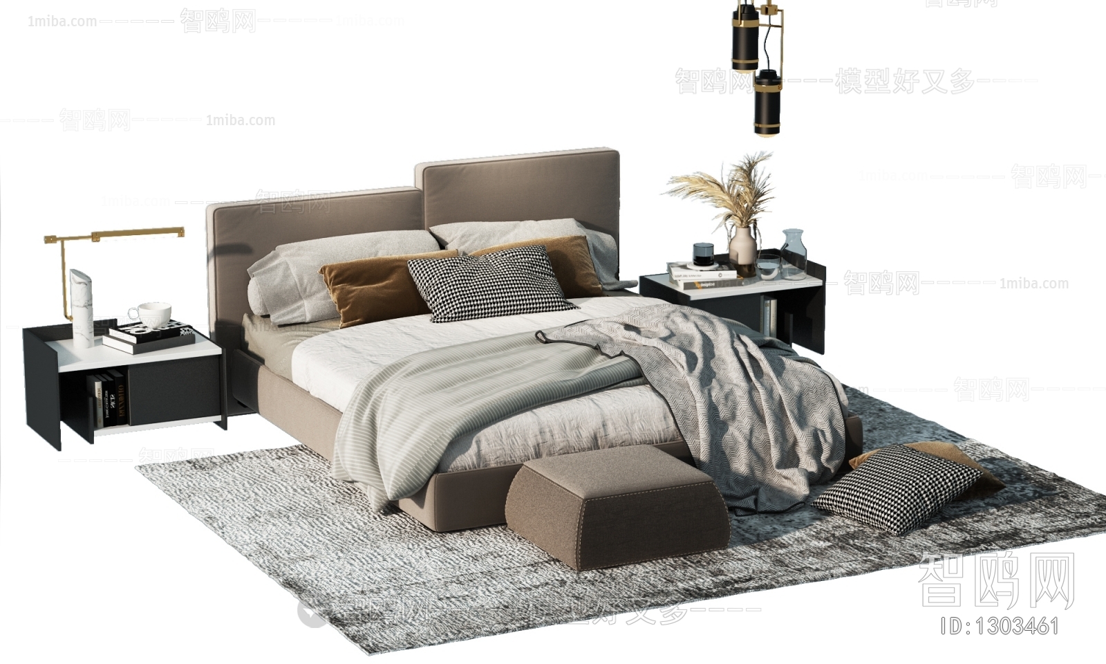 Modern Double Bed