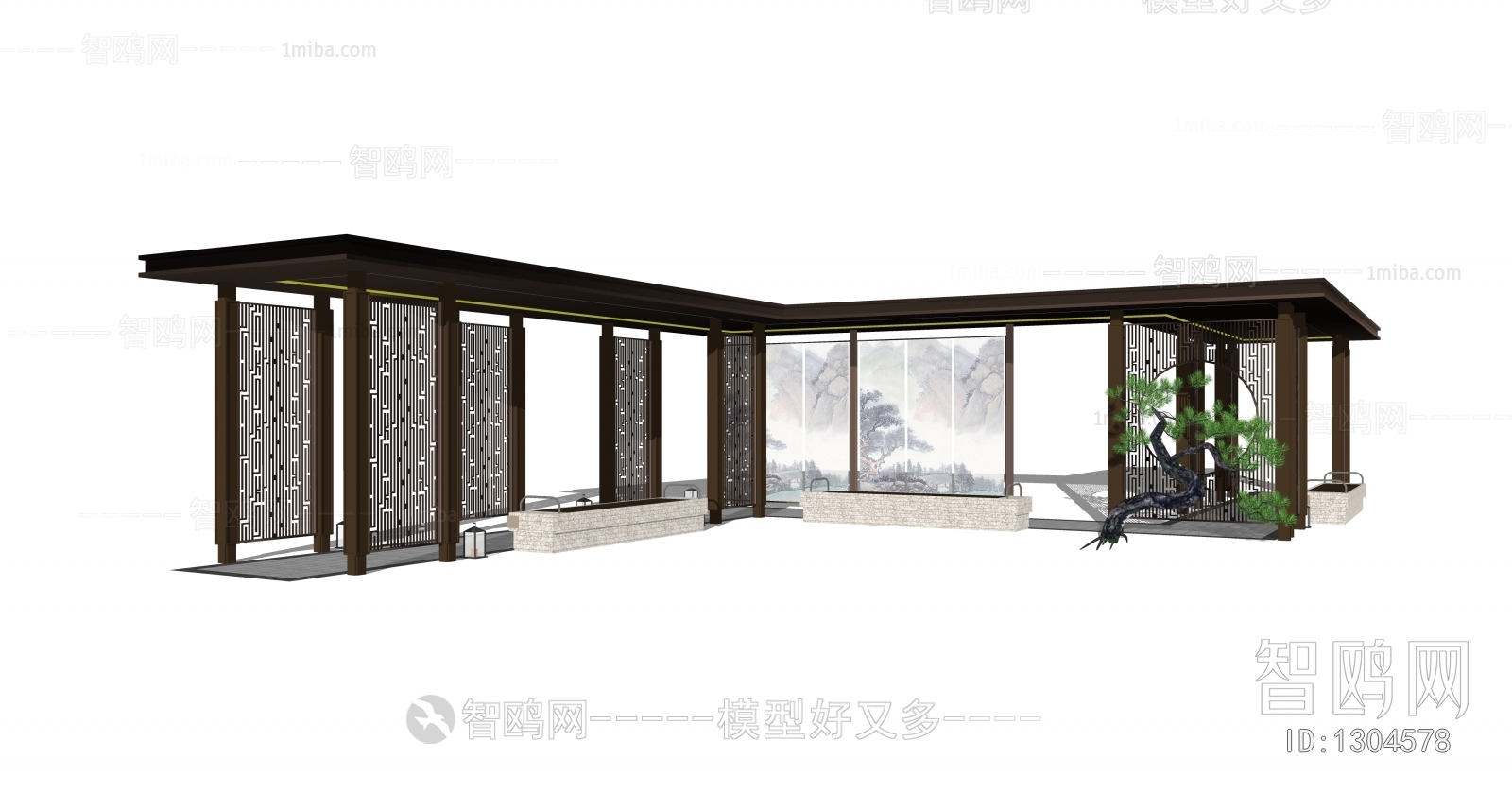 New Chinese Style Building Component