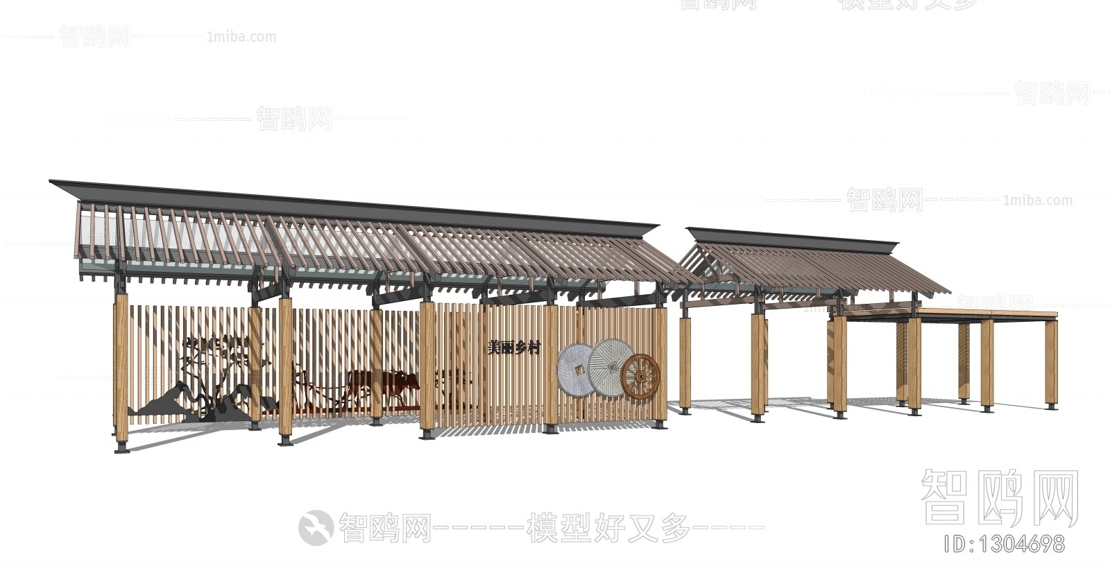 New Chinese Style Building Component