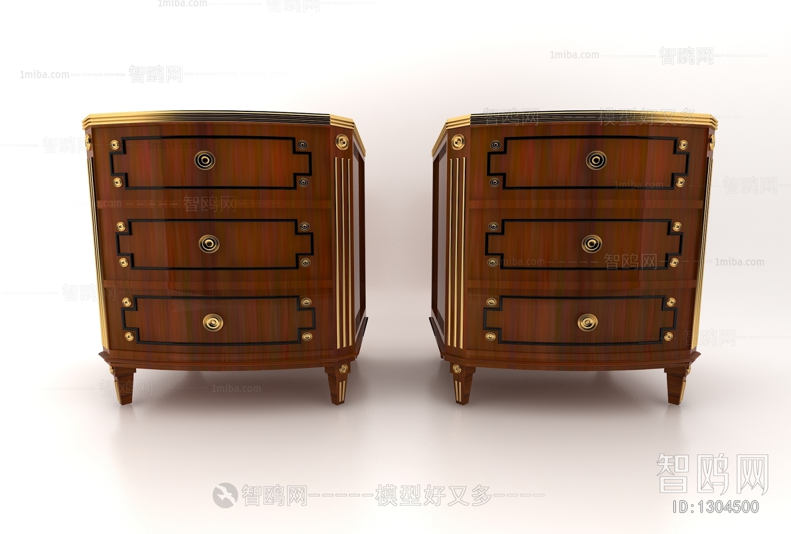Retro Style Chest Of Drawers