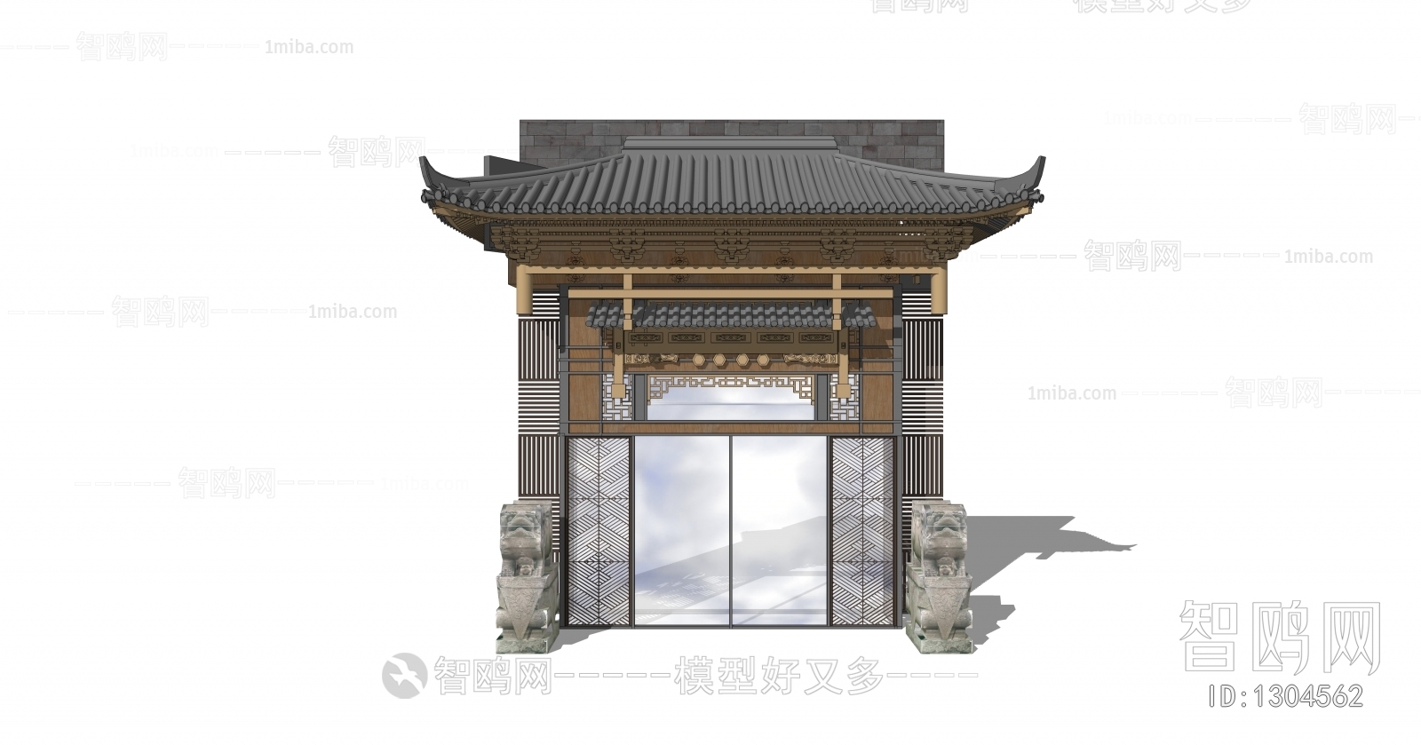 Chinese Style Facade Element