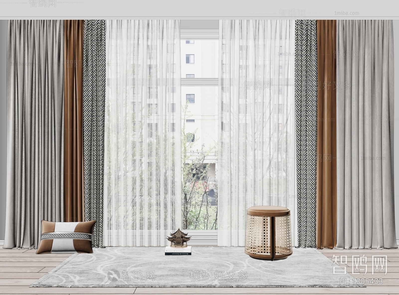 Modern The Curtain