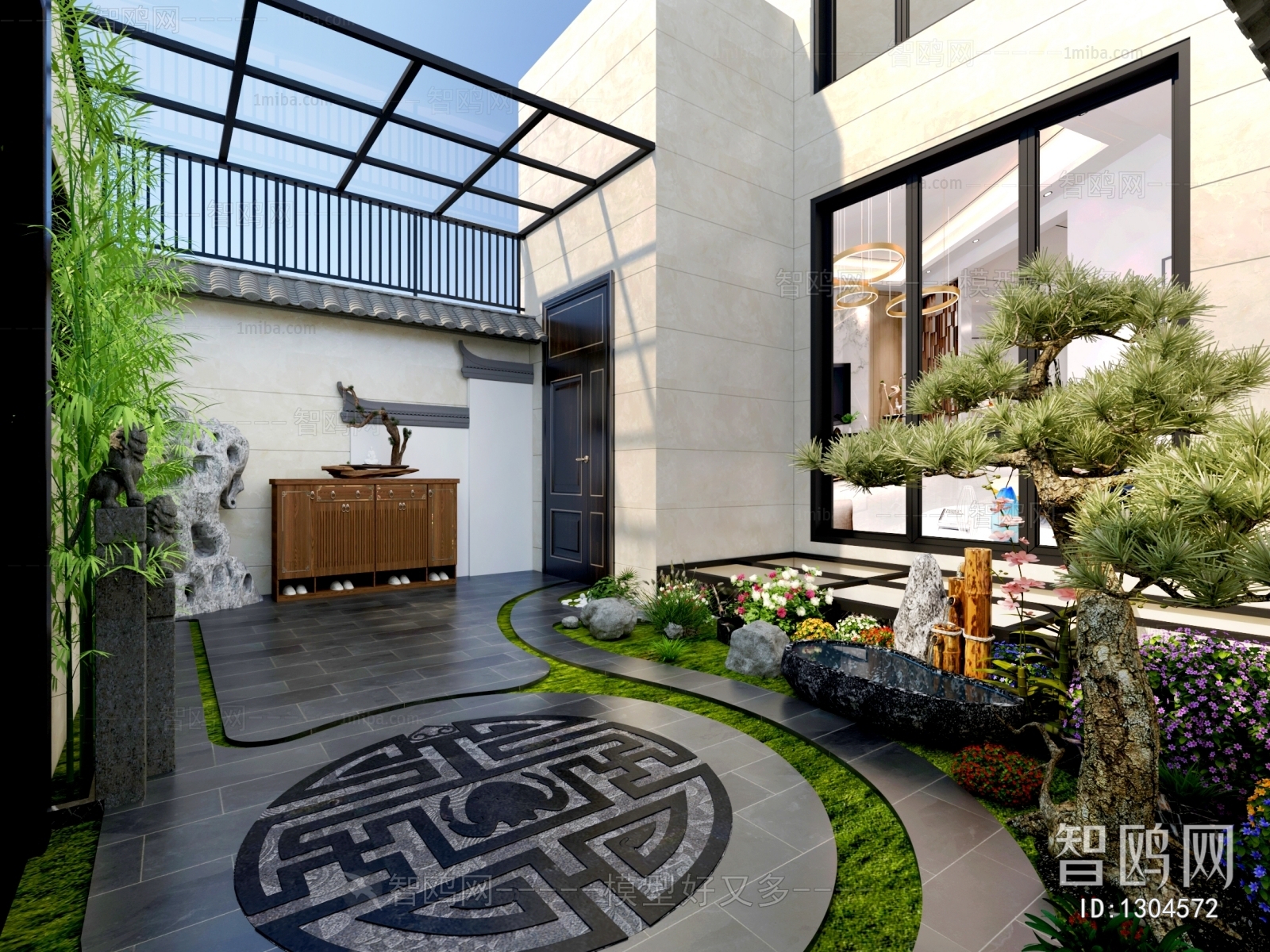 Chinese Style Courtyard/landscape