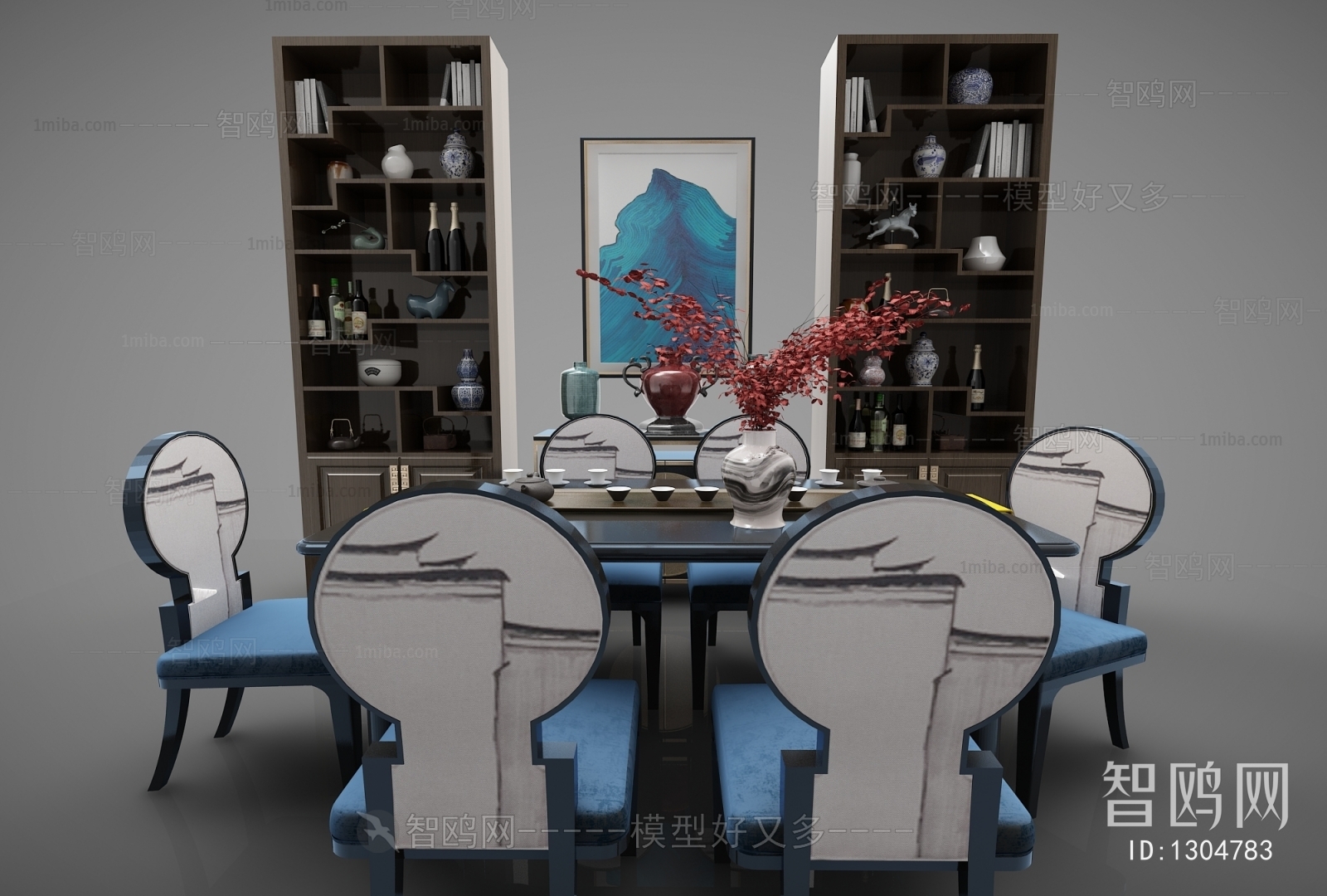 New Chinese Style Dining Table And Chairs