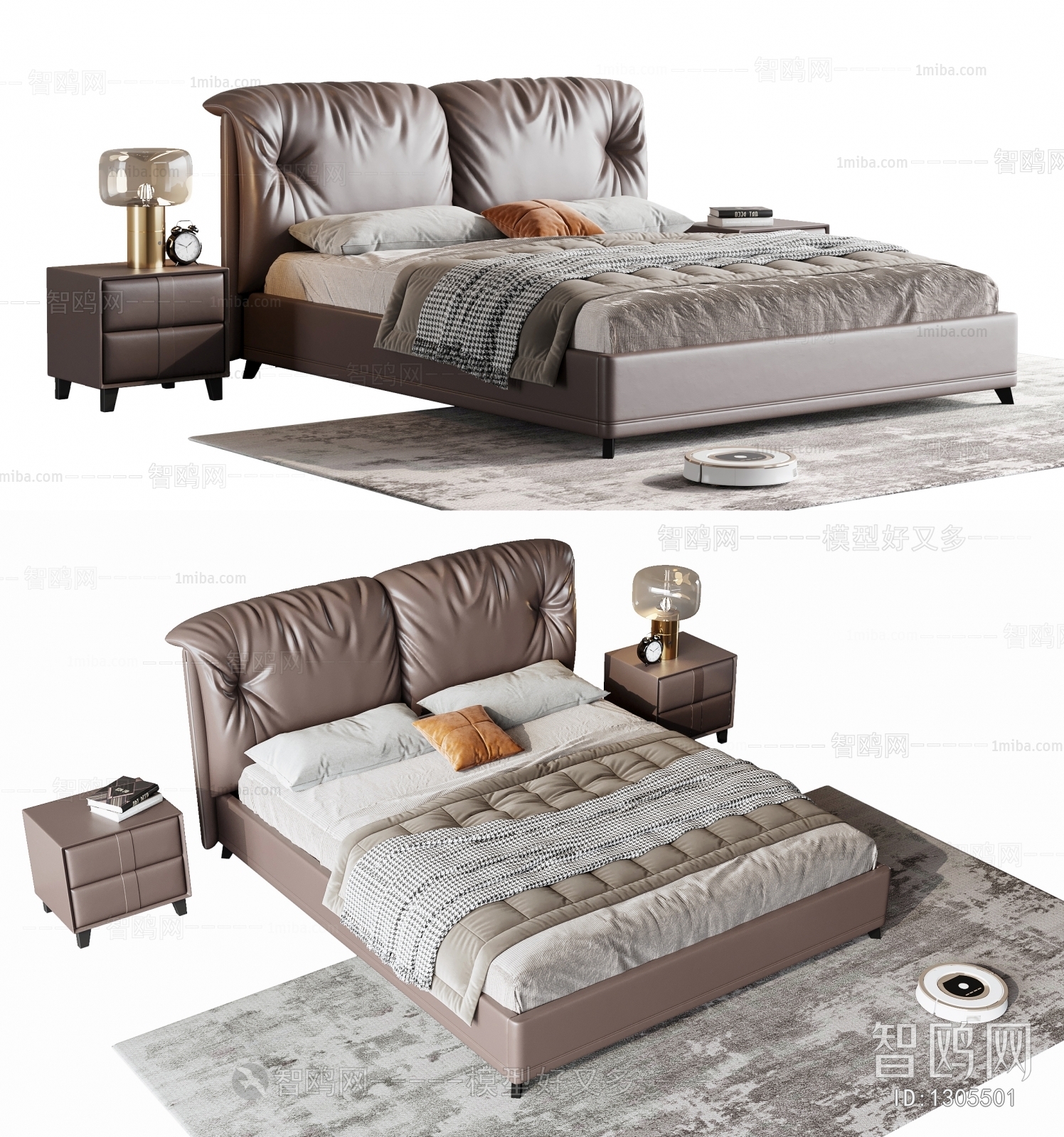 Modern Double Bed