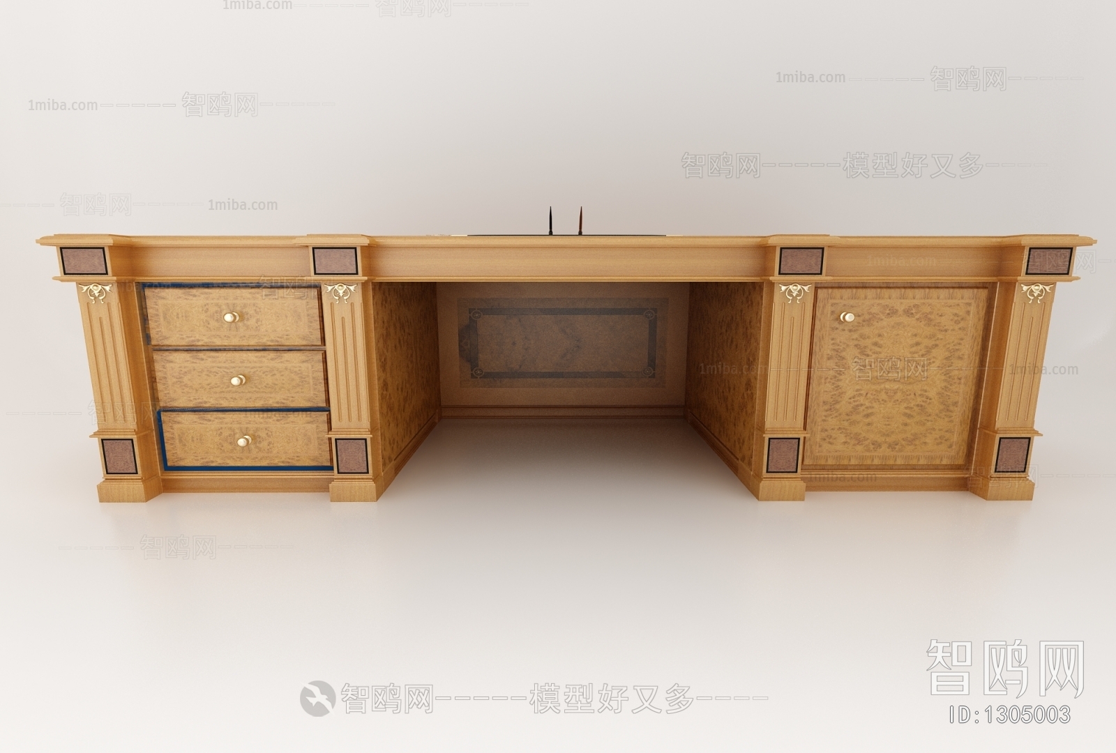 新中式办公桌