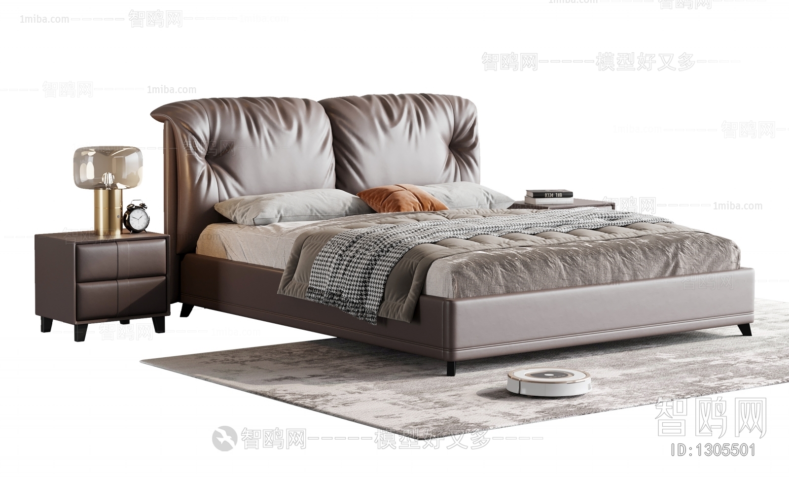 Modern Double Bed