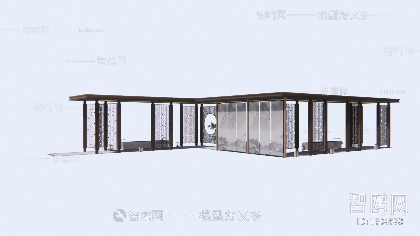 New Chinese Style Building Component