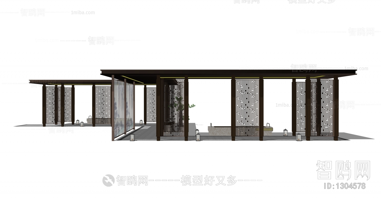 New Chinese Style Building Component