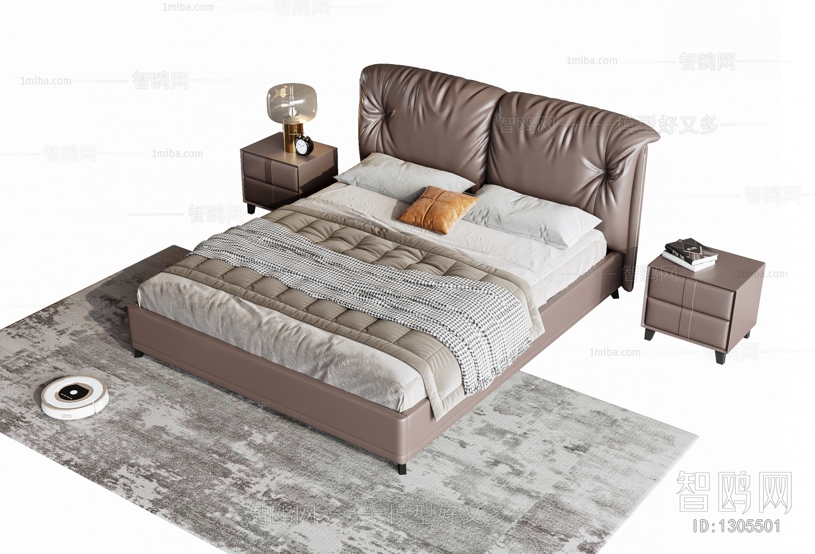 Modern Double Bed