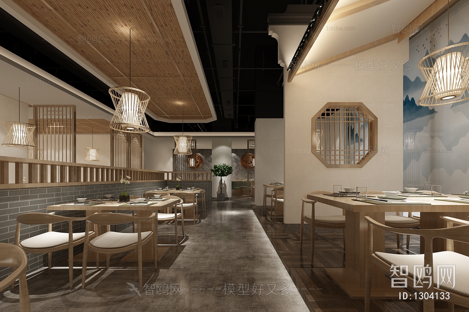 New Chinese Style Catering Space