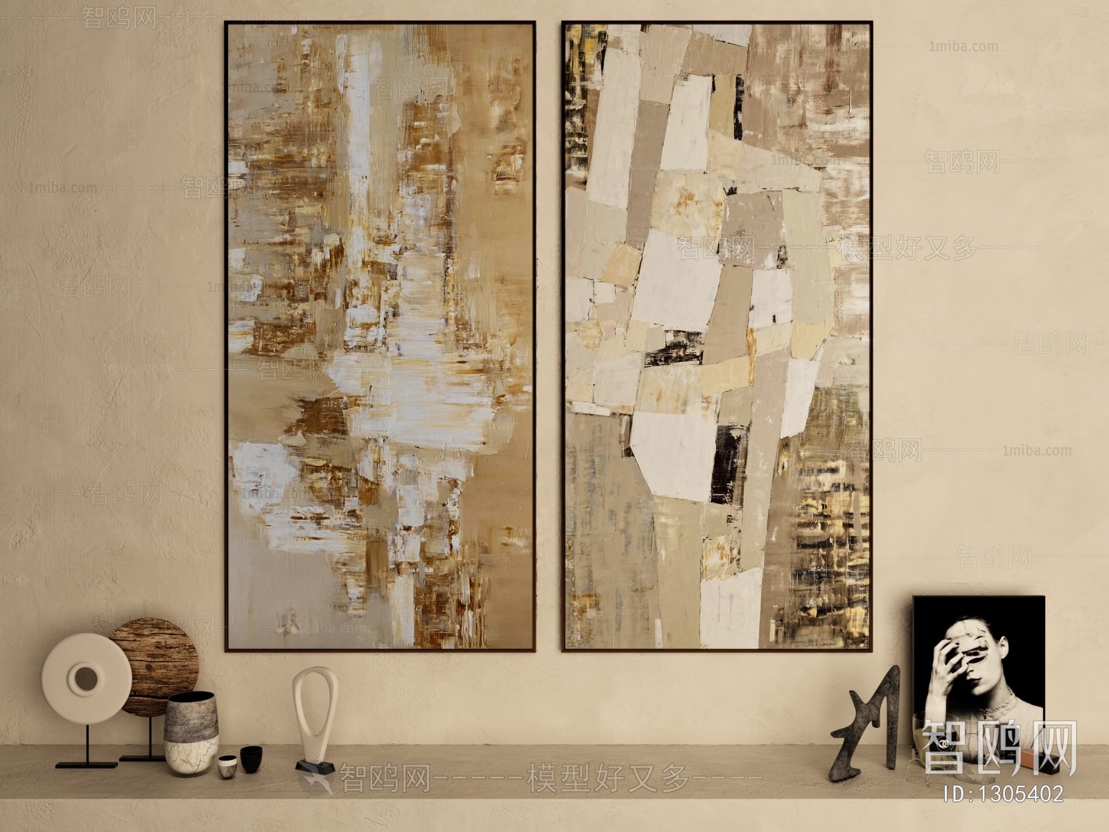 Wabi-sabi Style Painting