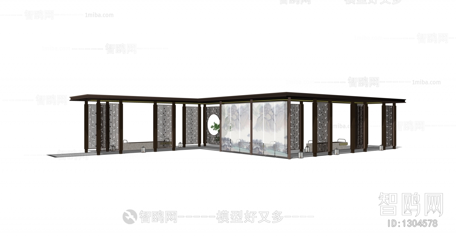 New Chinese Style Building Component