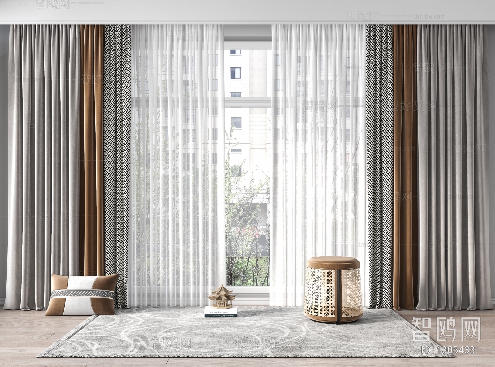 Modern The Curtain