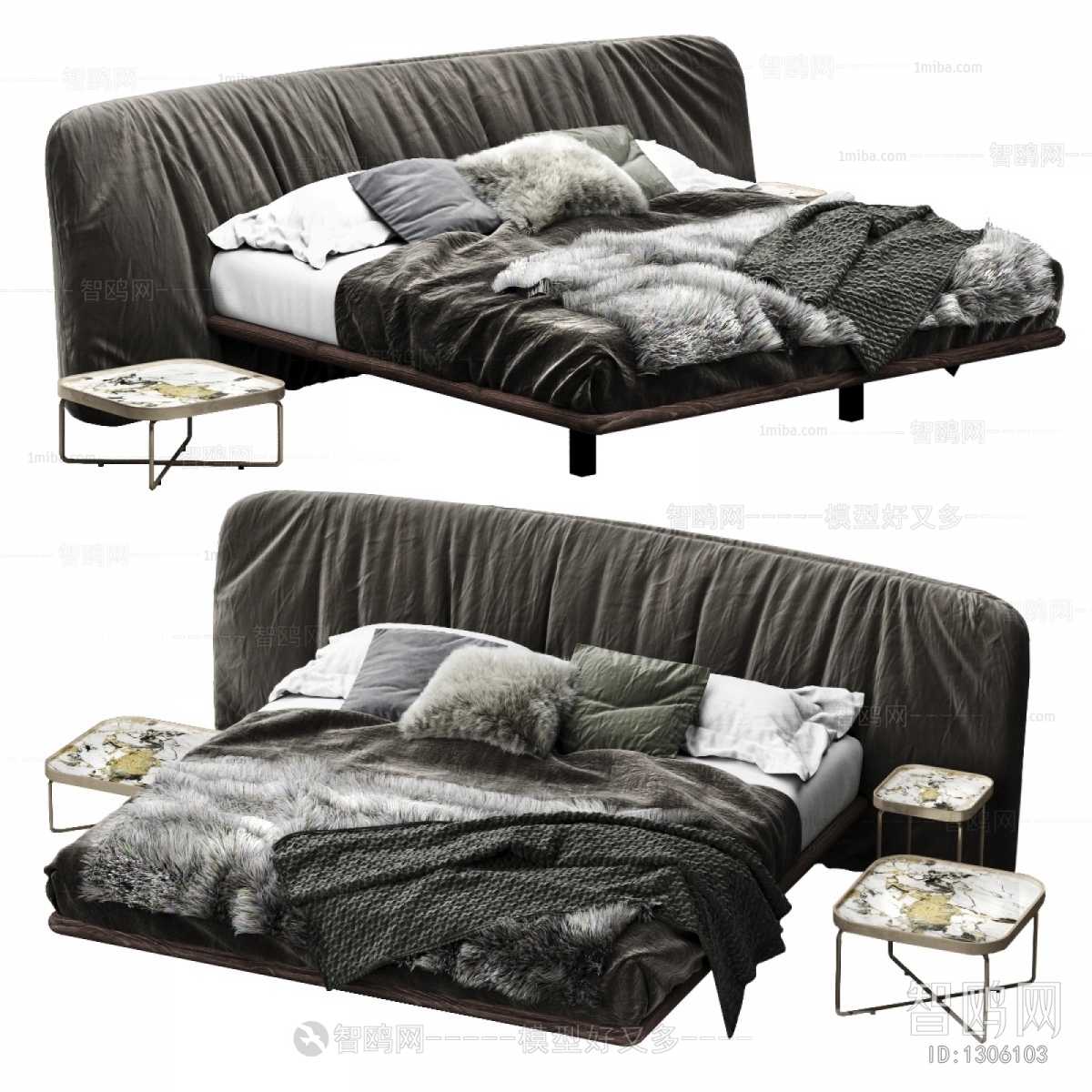 Modern Double Bed