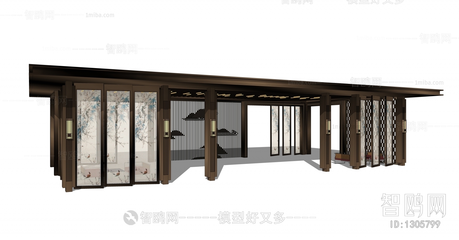 New Chinese Style Building Component