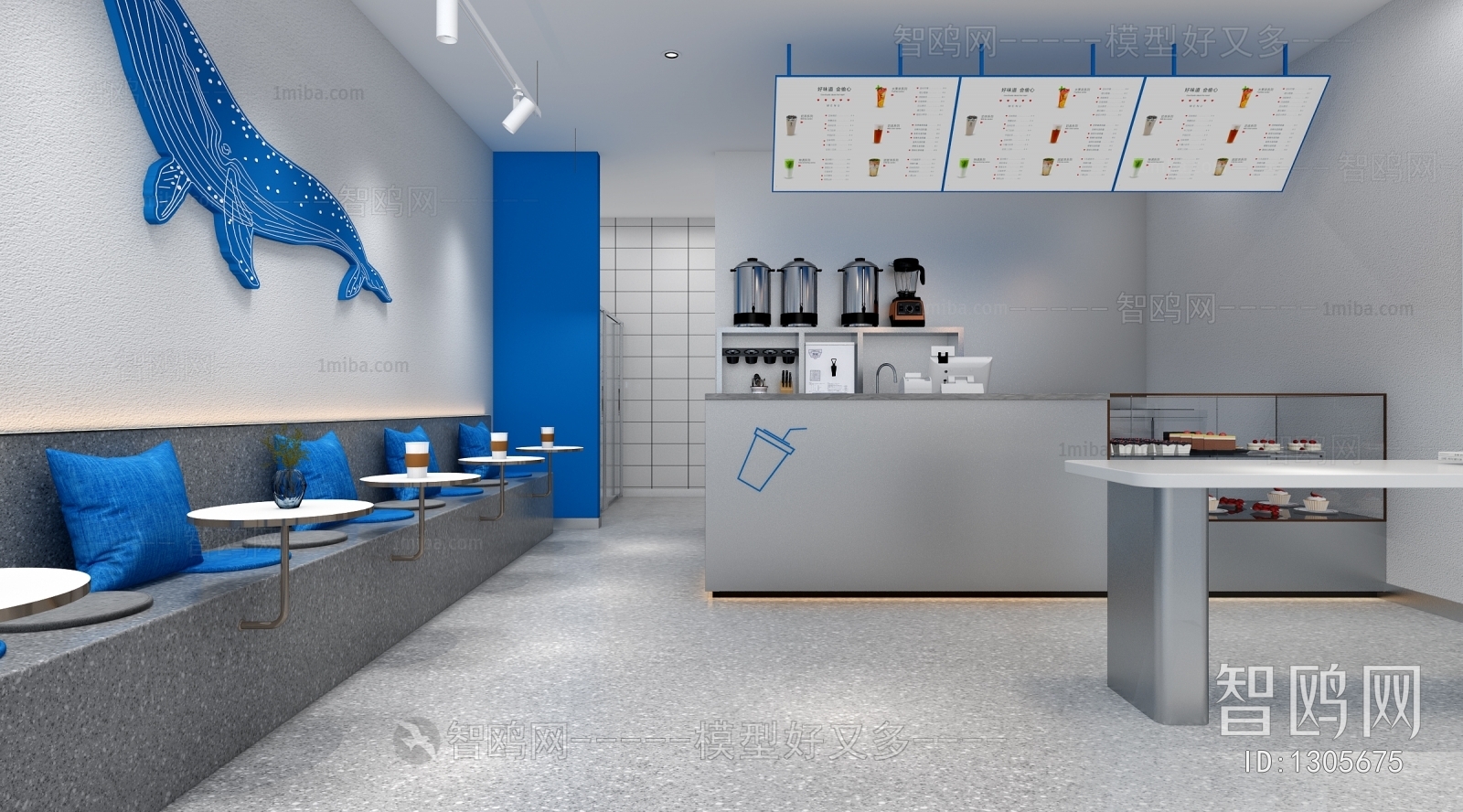 Nordic Style Milk Tea Shop