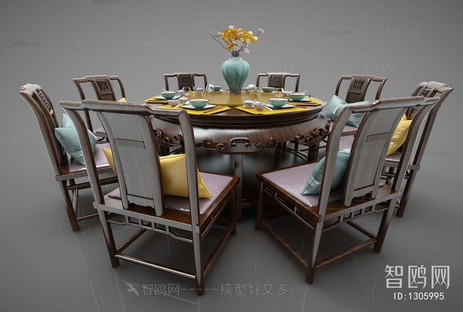 New Chinese Style Dining Table And Chairs