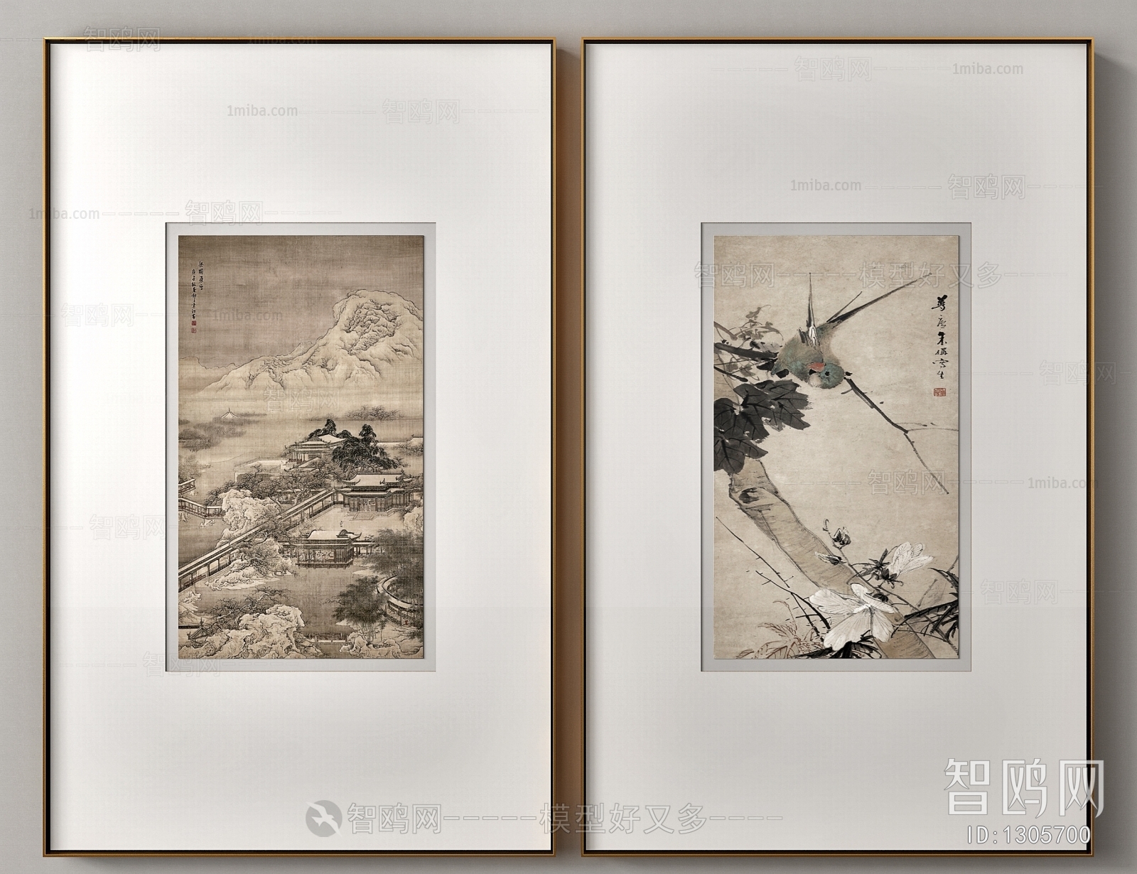 New Chinese Style Painting