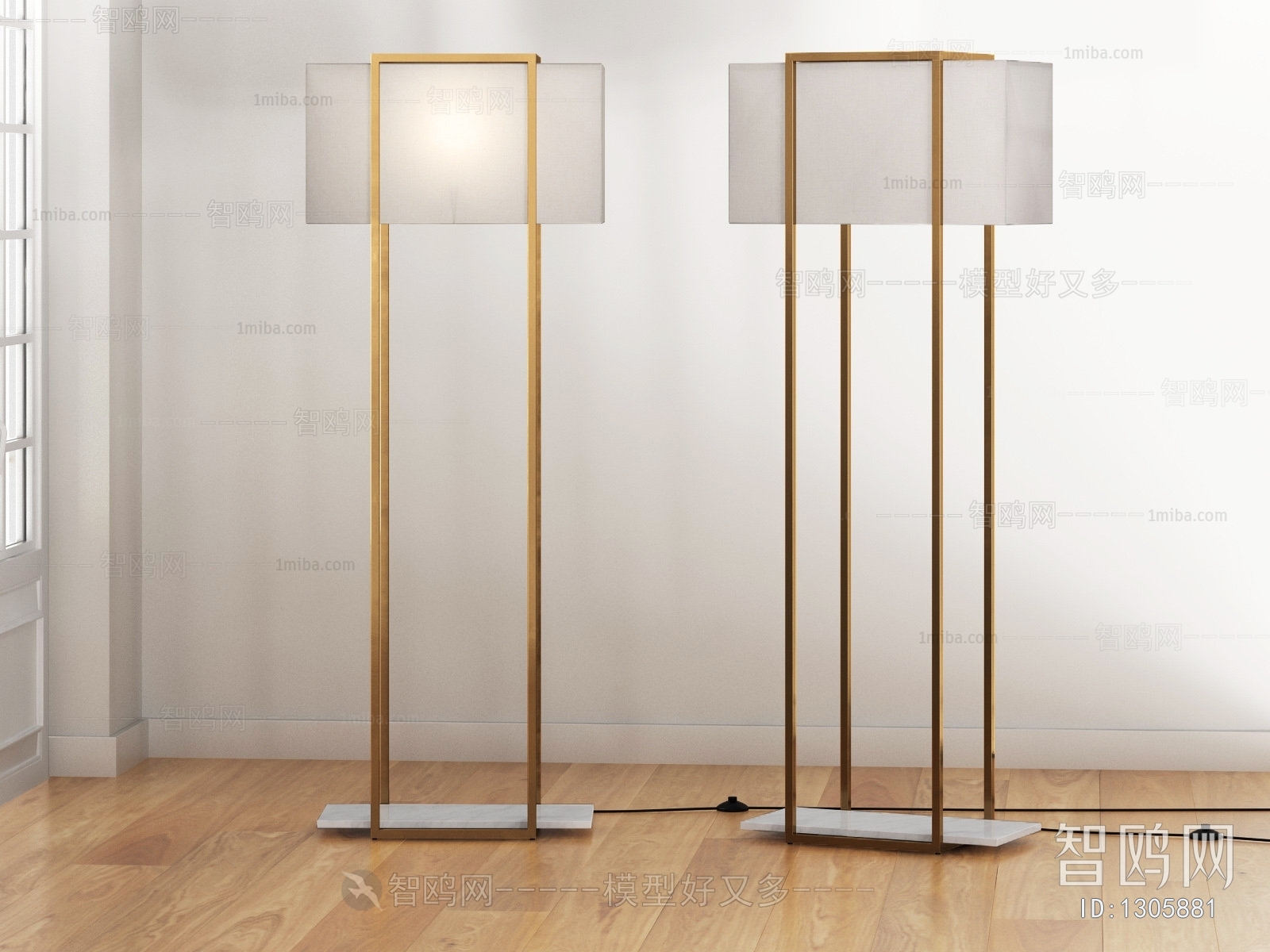 New Chinese Style Floor Lamp