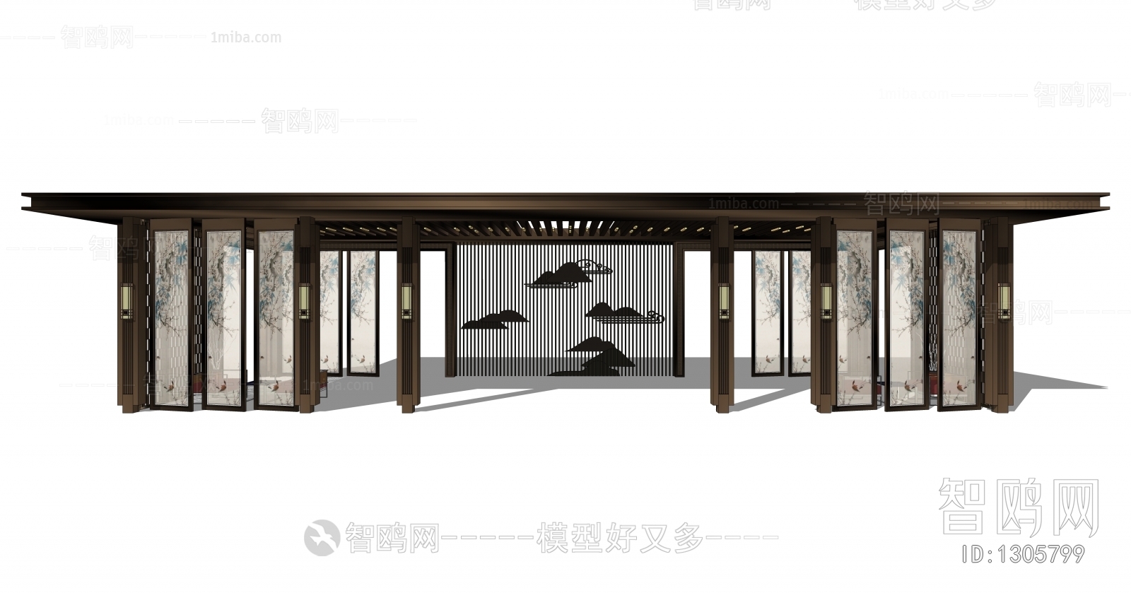 New Chinese Style Building Component