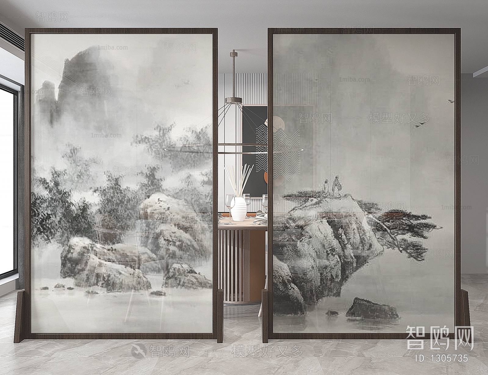 New Chinese Style Partition