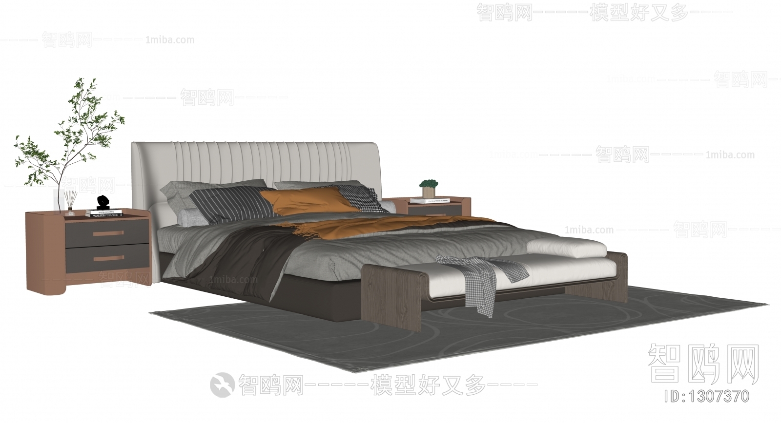 Modern Double Bed