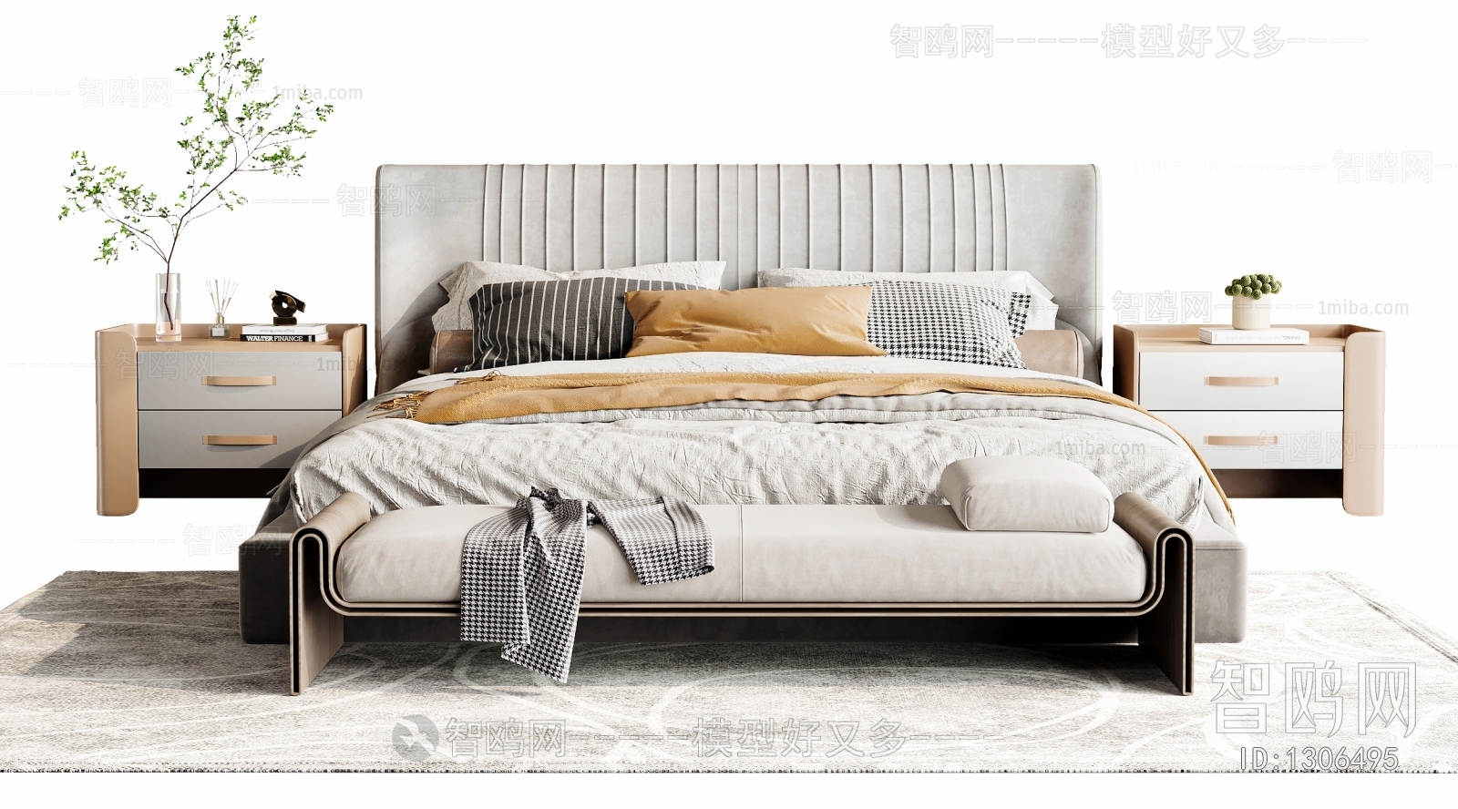 Modern Double Bed