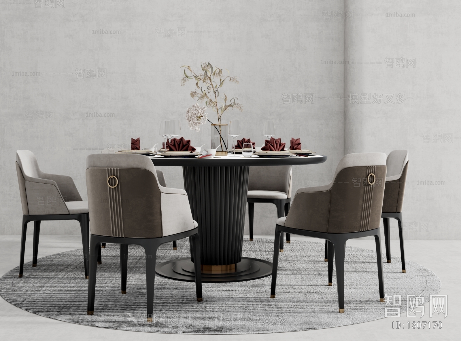 New Chinese Style Dining Table And Chairs