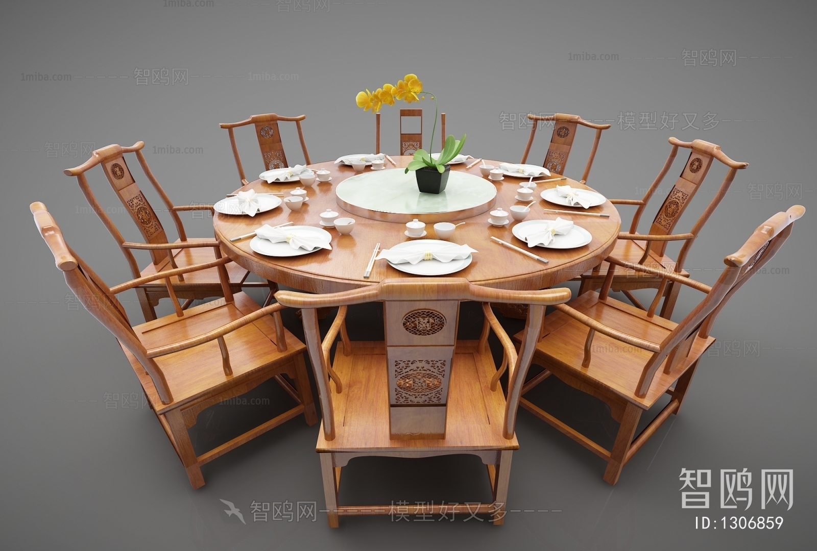 New Chinese Style Dining Table And Chairs