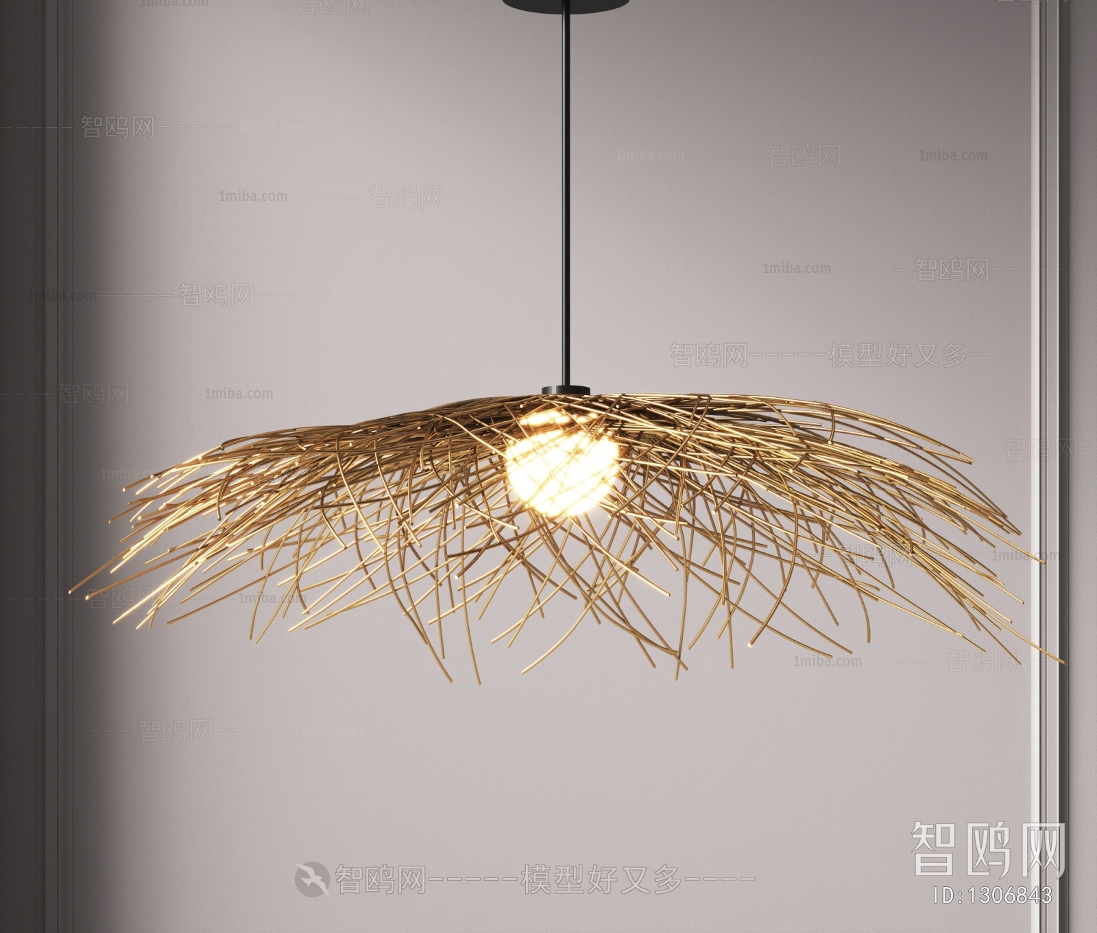 Wabi-sabi Style Droplight