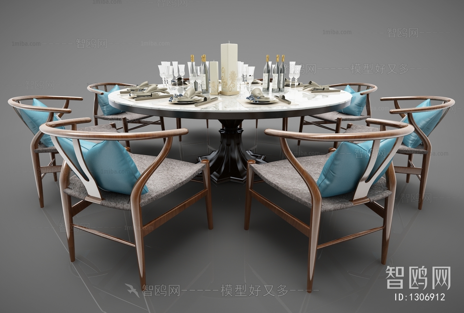 New Chinese Style Dining Table And Chairs