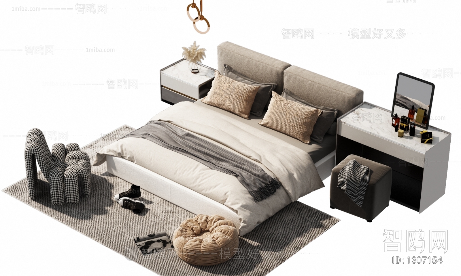 Modern Double Bed