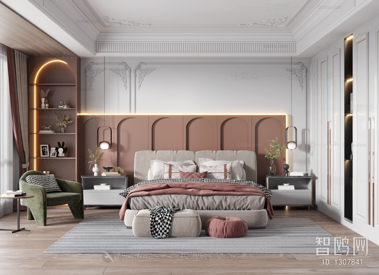 French Style Bedroom