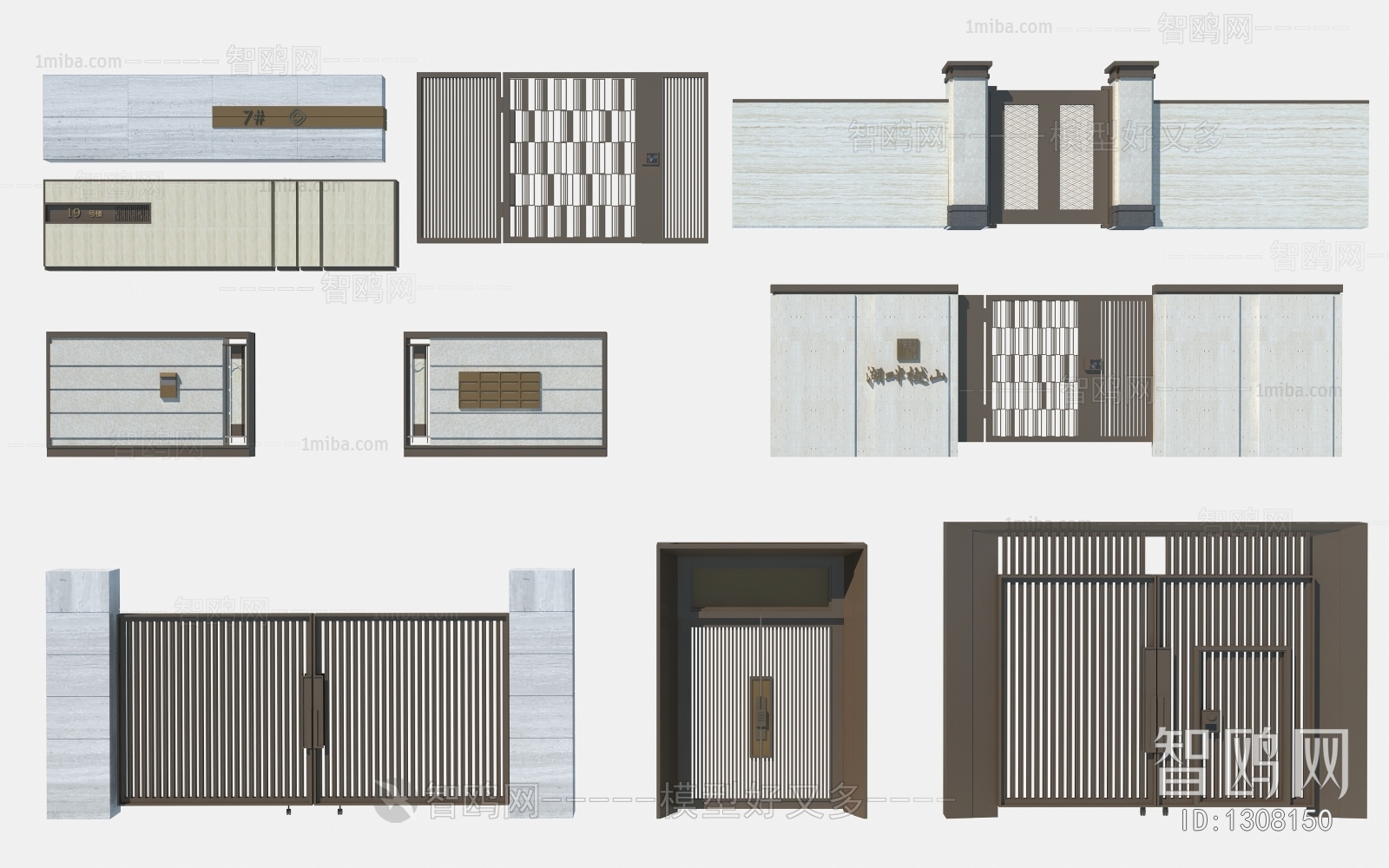 Chinese Style Building Component