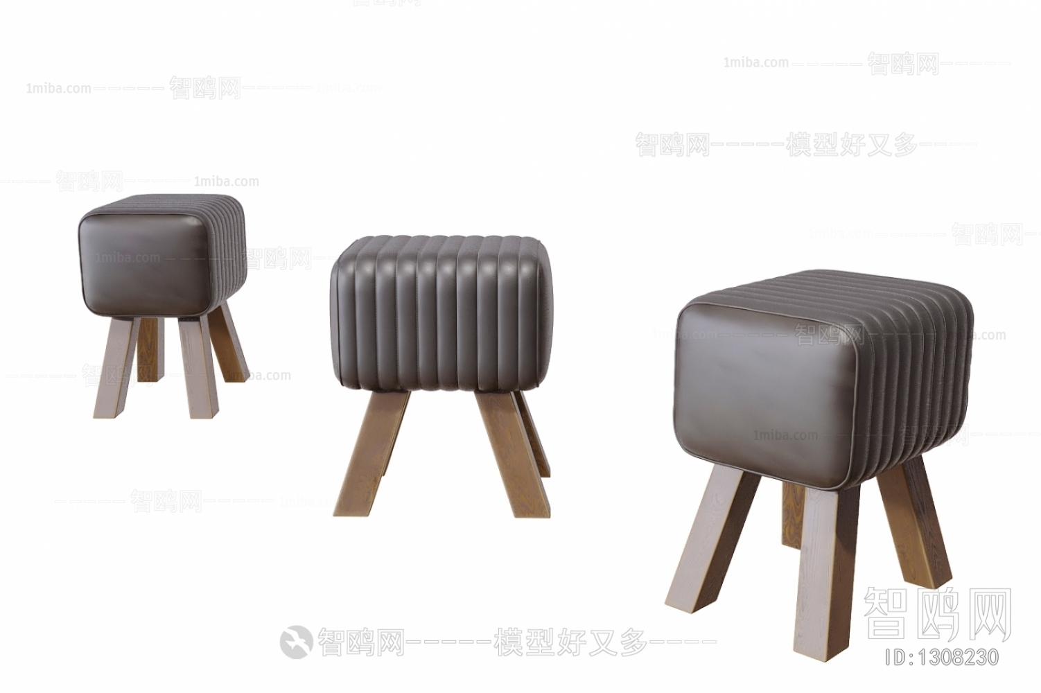 Modern Nordic Style Stool