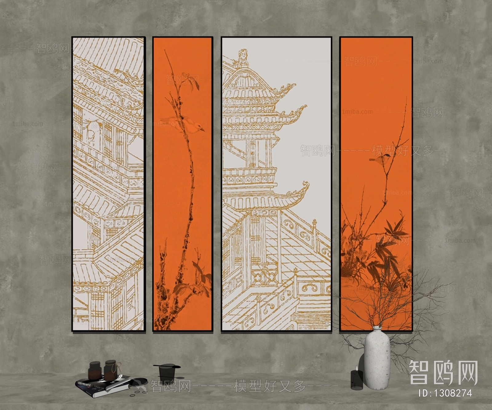 New Chinese Style Painting