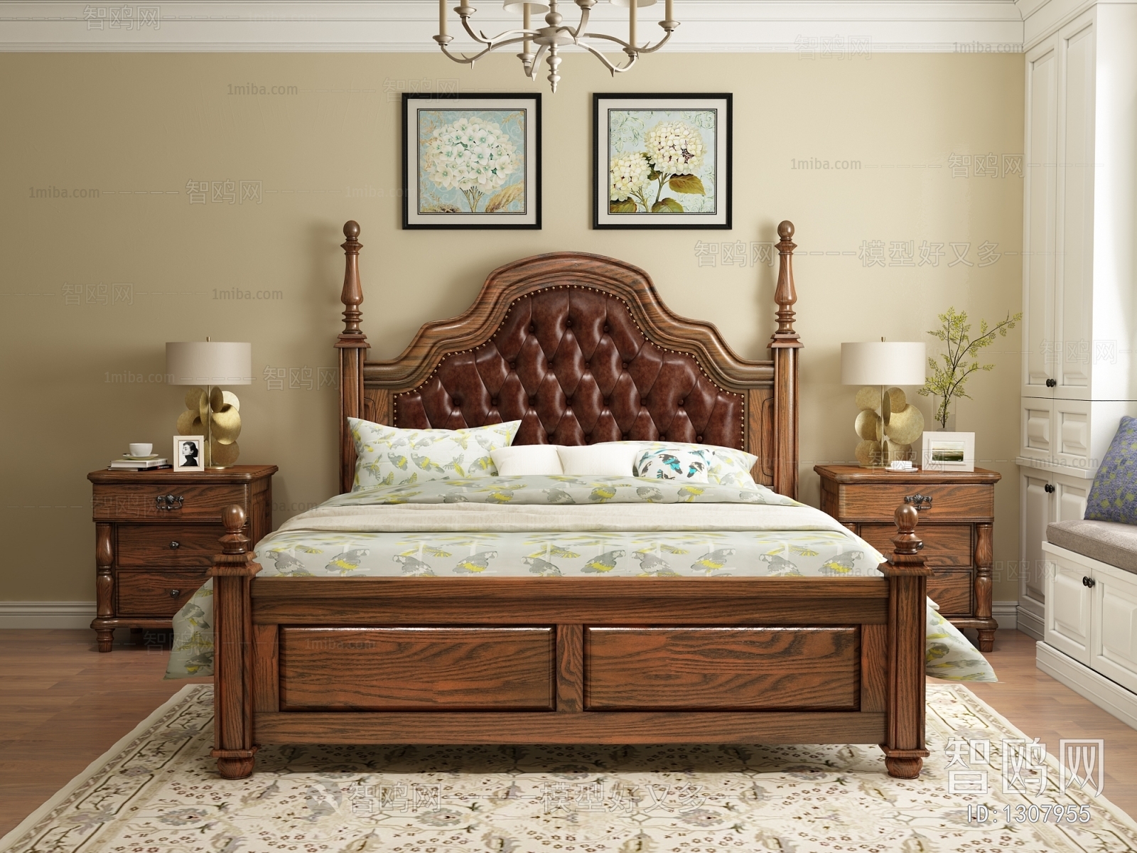 American Style Double Bed