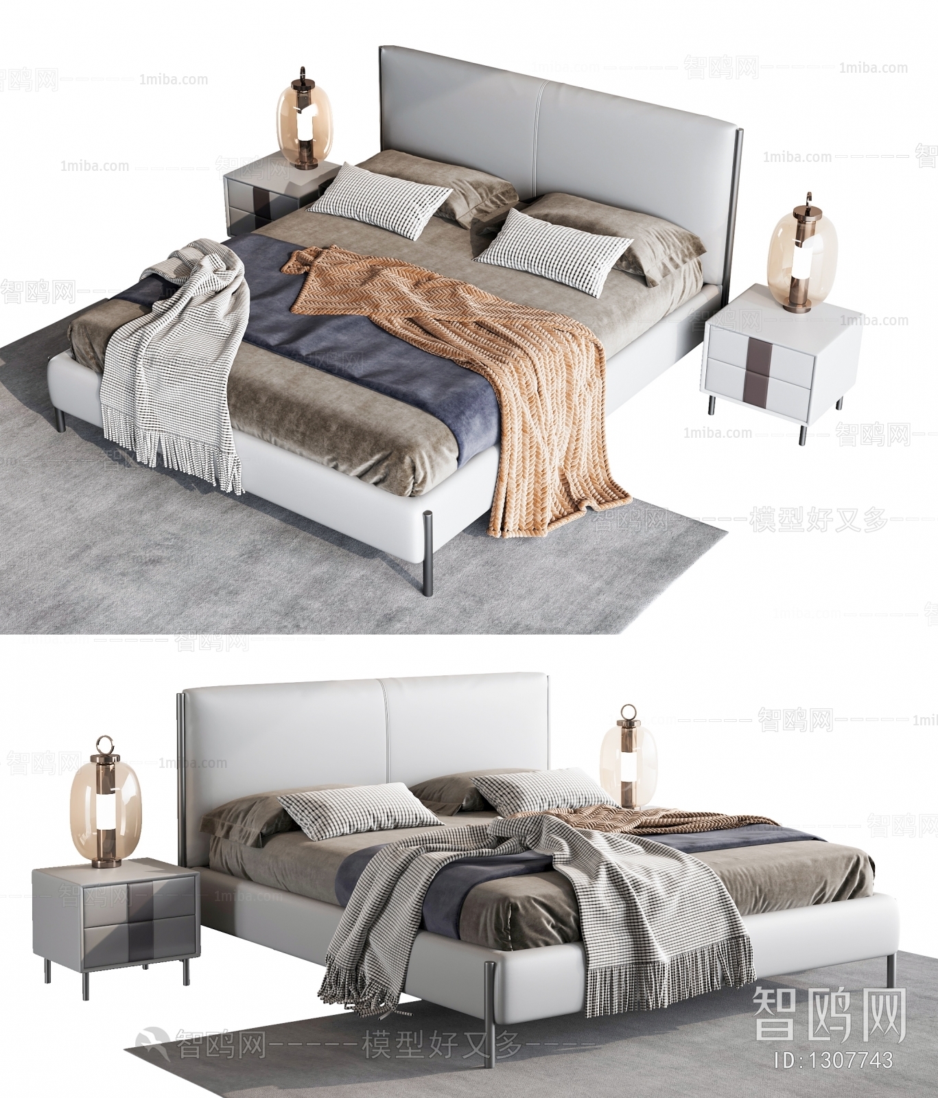 Modern Double Bed